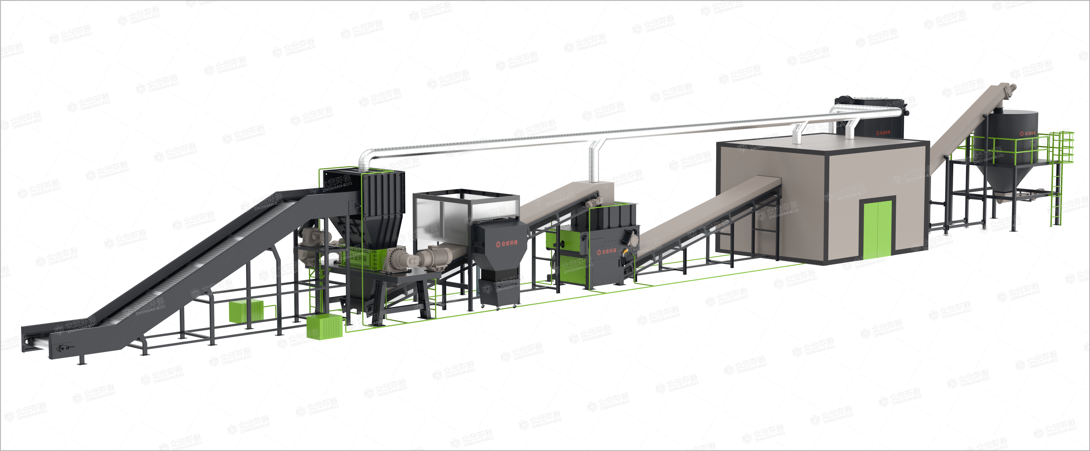 Planta de reciclaje de cuchillas de turbina e&oacute;lica (3)