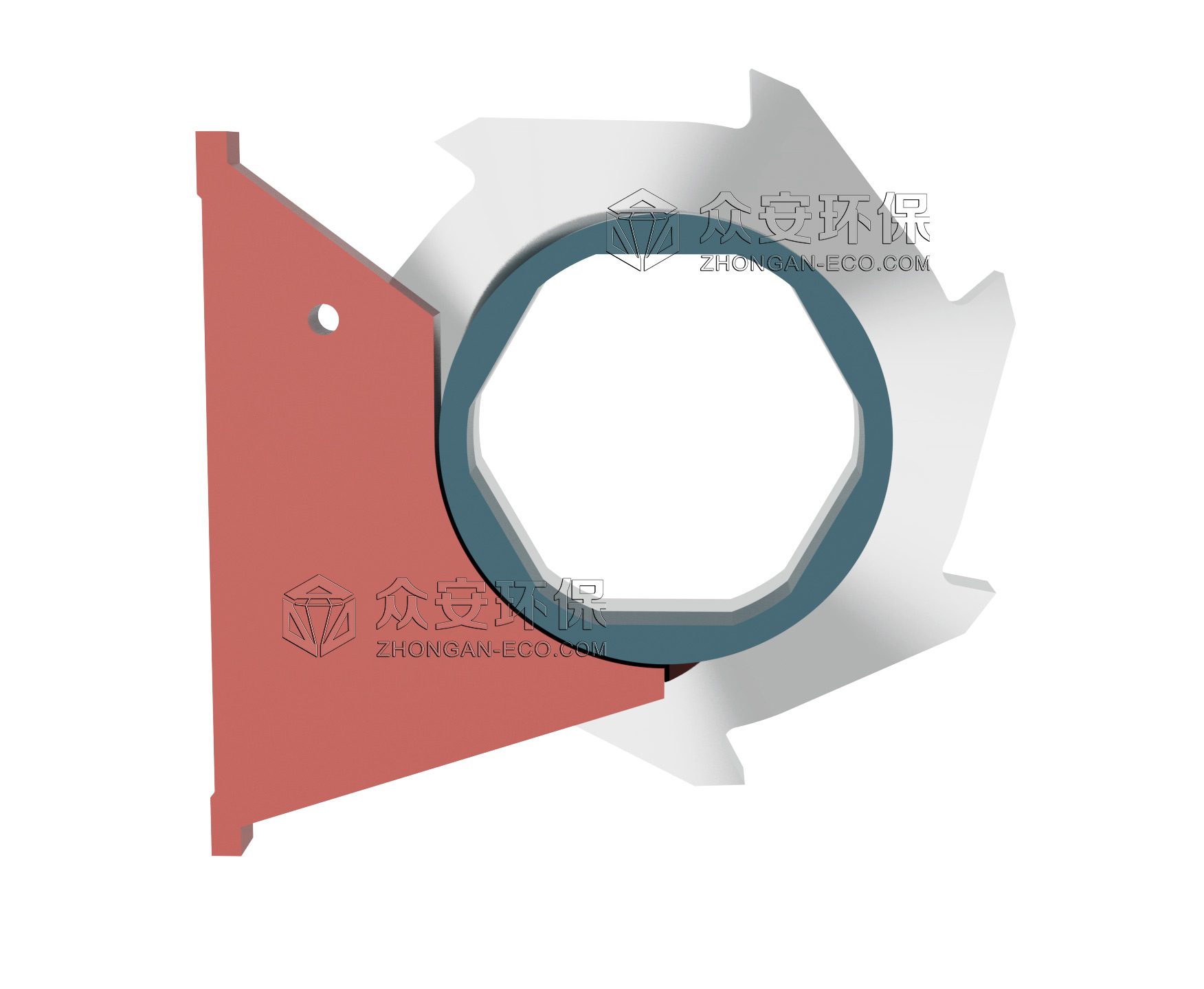 Versatilidad Pretrituradora de materiales de desecho de doble rotor