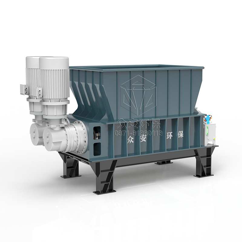 Trituradoras industriales de la central eléctrica de la incineración de residuos con el sistema de control del PLC