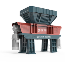 Versatilidad Pretrituradora de materiales de desecho de doble rotor